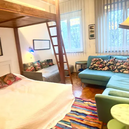 Apartmán Cozy Arty Flat At Downtown Budapešť